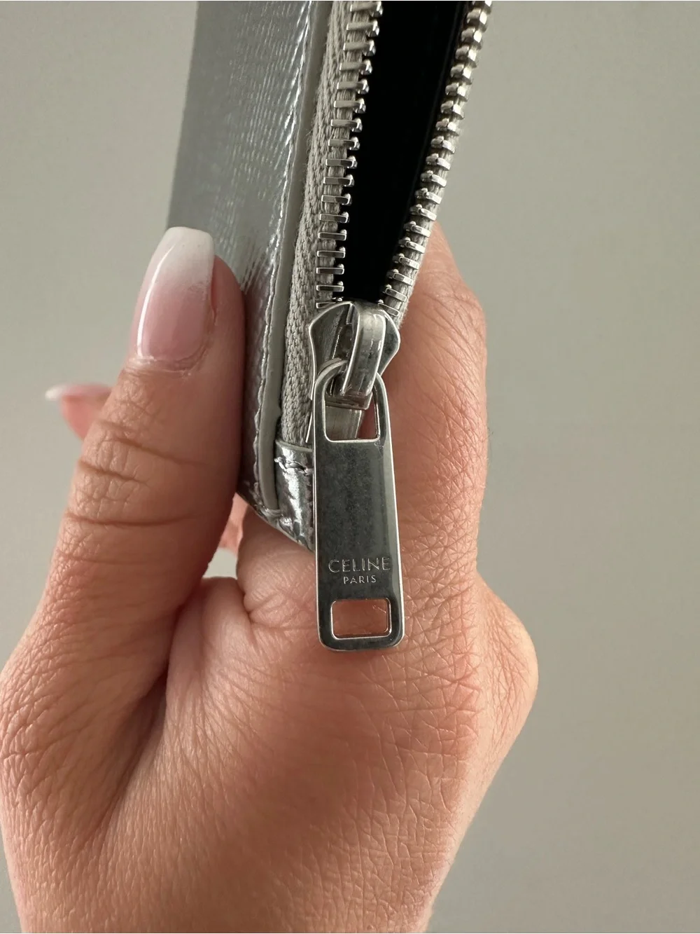Celine Zipped Compact Card Holder
